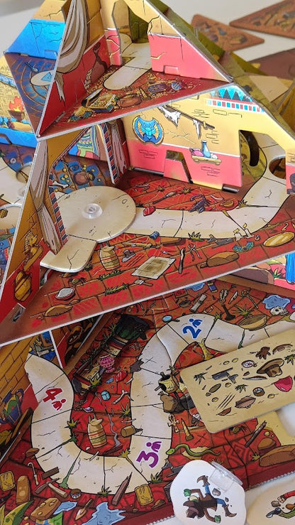 Spy Guy Piramide KM0 - Juego de mesa - Atomo - 2-4 jugadores - 6+ años - 20 min