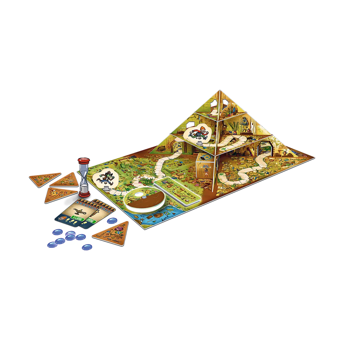 Spy Guy Piramide - Juego colaborativo de Observación y atención - 6 años - 2 a 4 jugadores