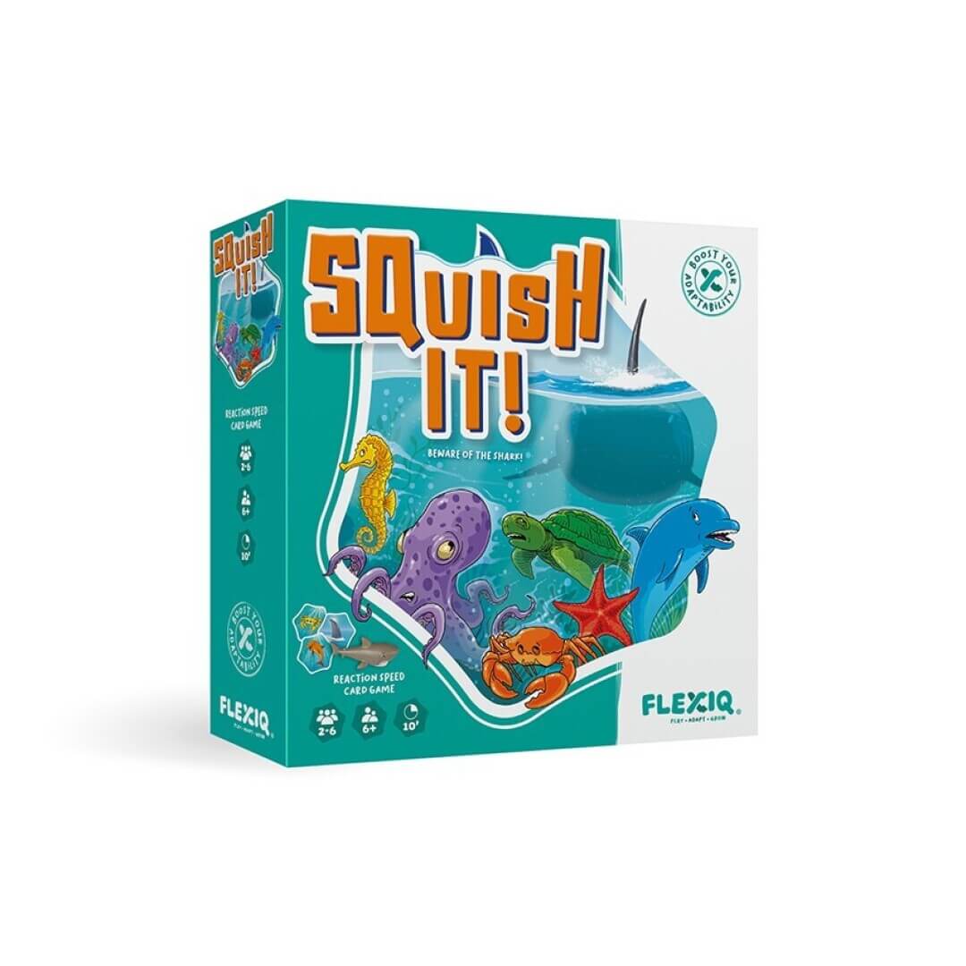 Squish It! - Juego de cartas - Flexiq - 6+ años - 2 a 6 jugadores