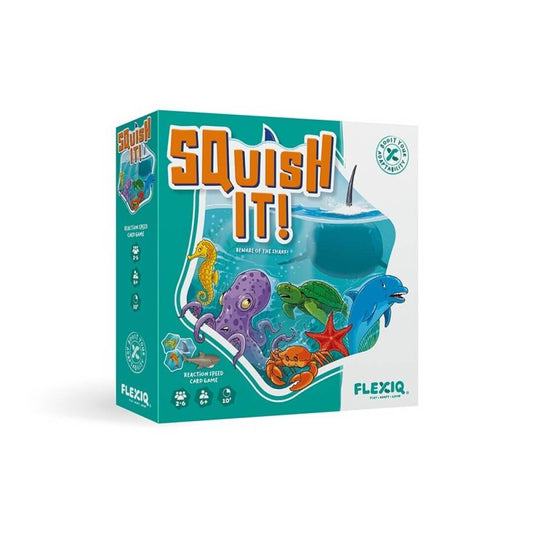 Squish It! - Juego de cartas - Flexiq - 6+ años - 2 a 6 jugadores