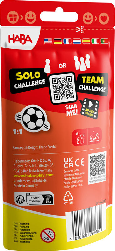 Stacking Challenge FIFA World Cup 2026 - Juego de mesa - Haba - 1 jugador - 6+ años - 10 min