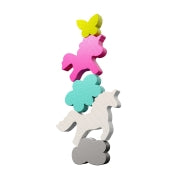 Stacking Challenge Unicorns - Juego de mesa - Haba - 1 jugador - 6+ años - 10 min