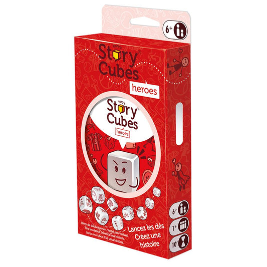 Story Cubes Heroes - Juego de mesa - Asmodee - Desde 8 años