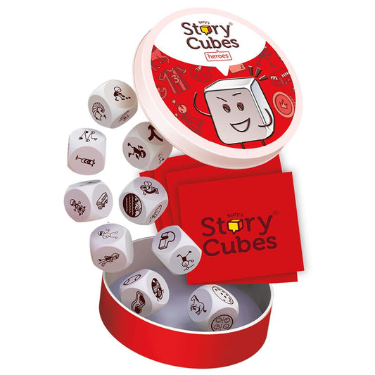 Story Cubes Heroes - Juego de mesa - Asmodee - Desde 8 años