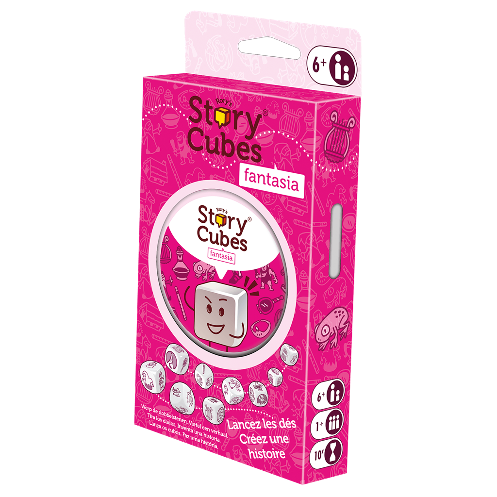 Story Cubes Fantasía - Juego de mesa - Asmodee - Desde 8 años Board Games