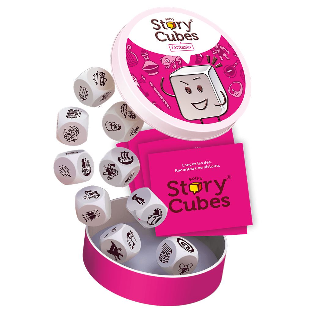 Story Cubes Fantasía - Juego de mesa - Asmodee - Desde 8 años Board Games