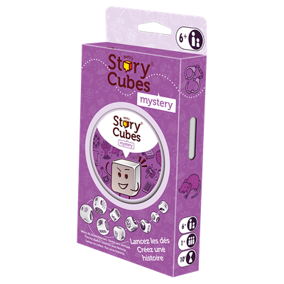Story Cubes Mystery - Juego de mesa - Asmodee - Desde 8 años Board Games