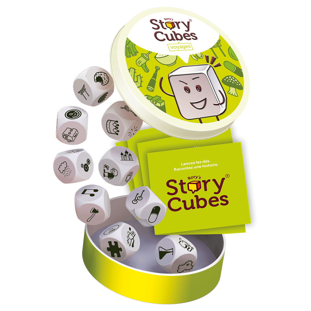 Story Cubes Viajes - Juego de mesa - Asmodee - Desde 8 años Board Games