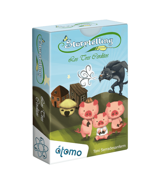 STORYTELLING - Los 3 cerditos - Juego de mesa desde los 5 años