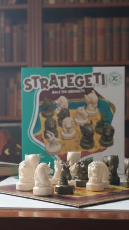 Strategeti - Juego de estrategia y lógica - Flexiq - 7+ años - 2 jugadores