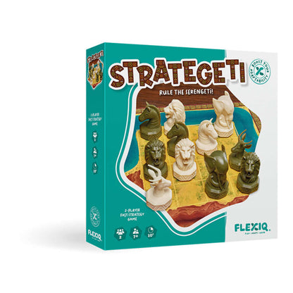 Strategeti - Juego de estrategia y lógica - Flexiq - 7+ años - 2 jugadores