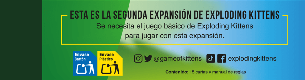 Streaking Kittens - Juego de mesa - Asmodee - Desde 7 años - 2 a 10 jugadores