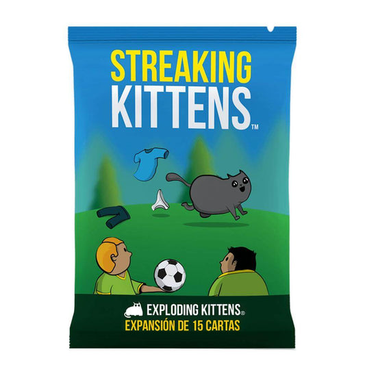 Streaking Kittens - Expansión - Exploding Kittens - 2-10 jugadores - 7+ años - 15 min