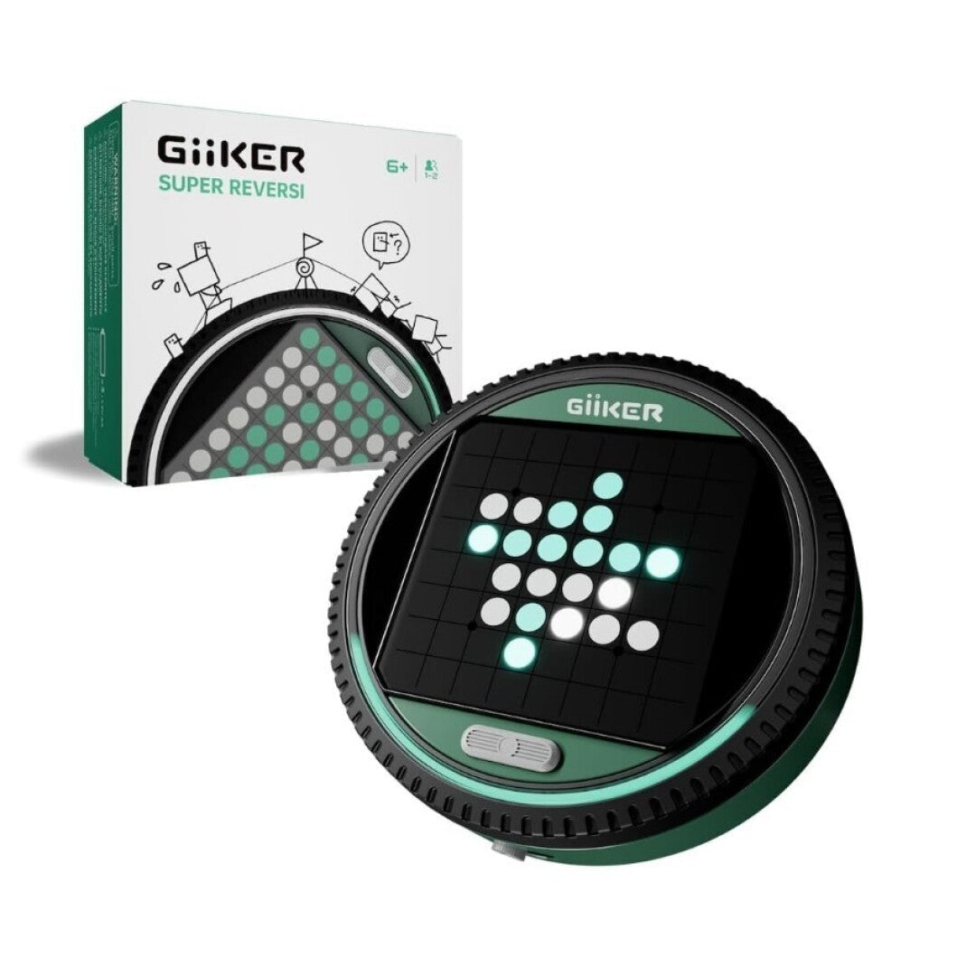 Super Reversi - Juego de mesa - Giiker - 1-2 jugadores - 6+ años - 10-20 min