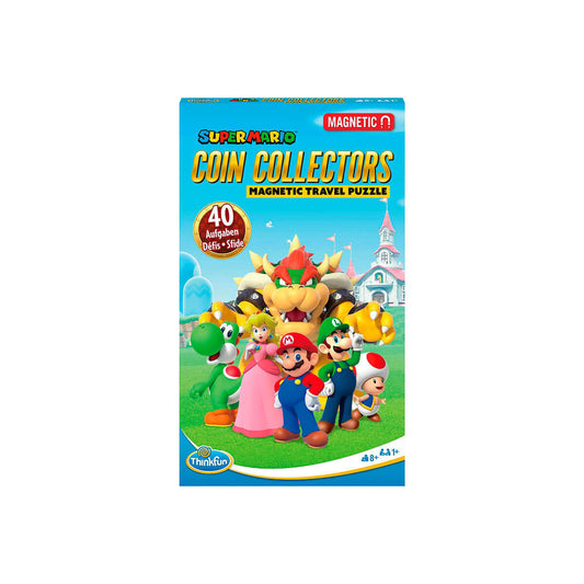 Súper Mario Coin Collector Puzzle Juego Magnético | 8 años | Think Fun