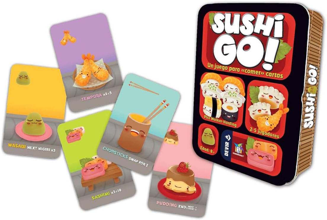 Sushi Go - Juego de mesa - Devir - Desde 8 años