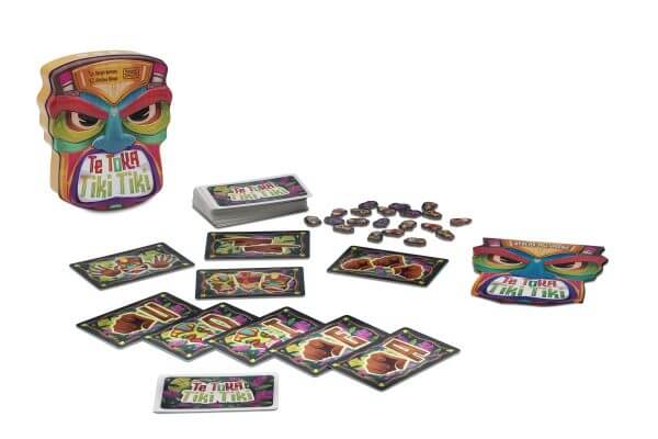 Te Toka Tiki Tiki - Juego de mesa rápido y divertido - FALOMIR - Desde 6 años - 2 a 6 jugadores