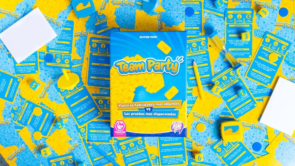 Team Party - Juego de mesa Party - Tranjis - Desde 7 años