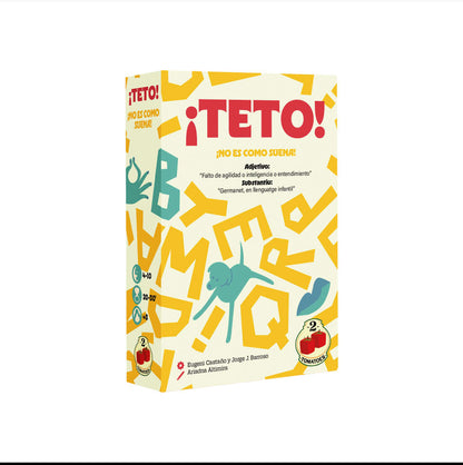 Teto, juego de palabras y mímica por equipos, 20-30 minutos, desde 8 años