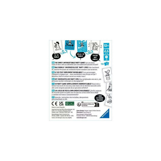 That's not a hat 3 Incognito - Juego de mesa - Ravensburger - Desde 12 años - 3 a 8 jugadores