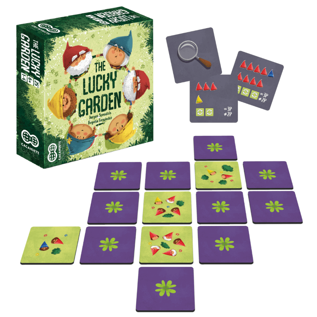 The Lucky Garden - Juego de mesa - Cacahuete Games - Desde 6 años Board Games