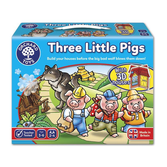 Three little pigs Juego de mesa en inglés  | 3 años | 2 a 4 jugadores | Orchard