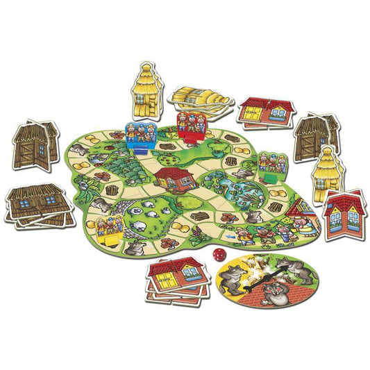 Three little pigs - Juego de mesa - Orchard Toys - Desde 3 años Board Games