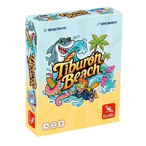 Tiburón Beach - Juego de mesa - Ludilo - 2-5 jugadores - 6+ años - 15 min