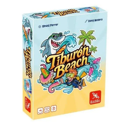 Tiburón Beach - Juego de mesa - Ludilo - 2-5 jugadores - 6+ años - 15 min