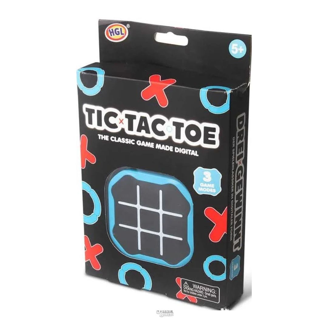 Tic tac toe Azul - Juego de mesa - Juega Conmigo - 1-2 jugadores - 5+ años - 5-10 min