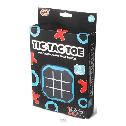 Tic tac toe Azul - Juego de mesa - Juega Conmigo - 1-2 jugadores - 5+ años - 5-10 min