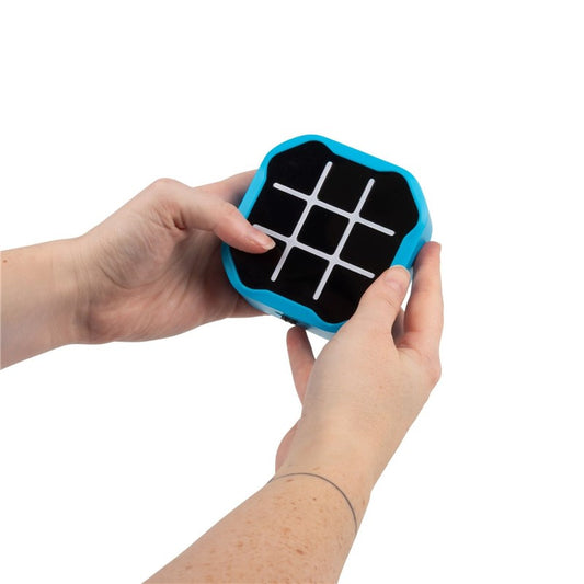 Tic tac toe Azul - Juego de mesa - Juega Conmigo - 1-2 jugadores - 5+ años - 5-10 min