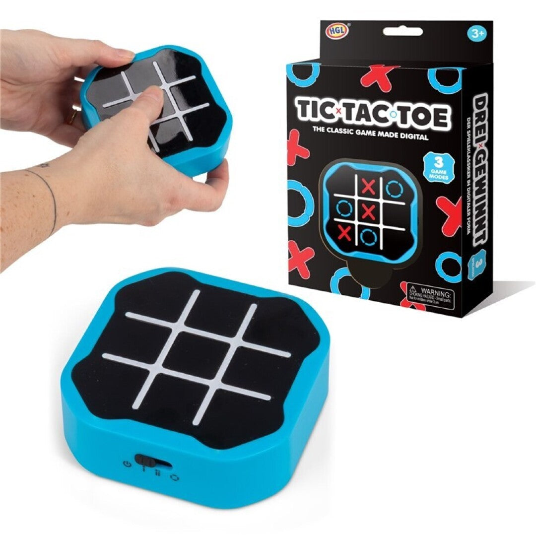 Tic tac toe Azul - Juego de mesa - Juega Conmigo - 1-2 jugadores - 5+ años - 5-10 min