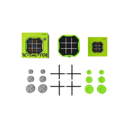 Tic tac toe Bolt Verde - Juego de mesa - Giiker - 1-2 jugadores - 3+ años - 5-15 min
