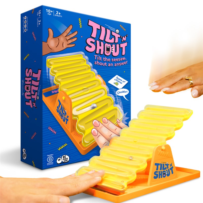 TILT´N´SHOUT - Juego de mesa Party - Mercurio - 10+ años - +2 jugadores