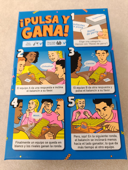 TILT N SHOUT - Juego de mesa Party - Mercurio - 10+ años - +2 jugadores