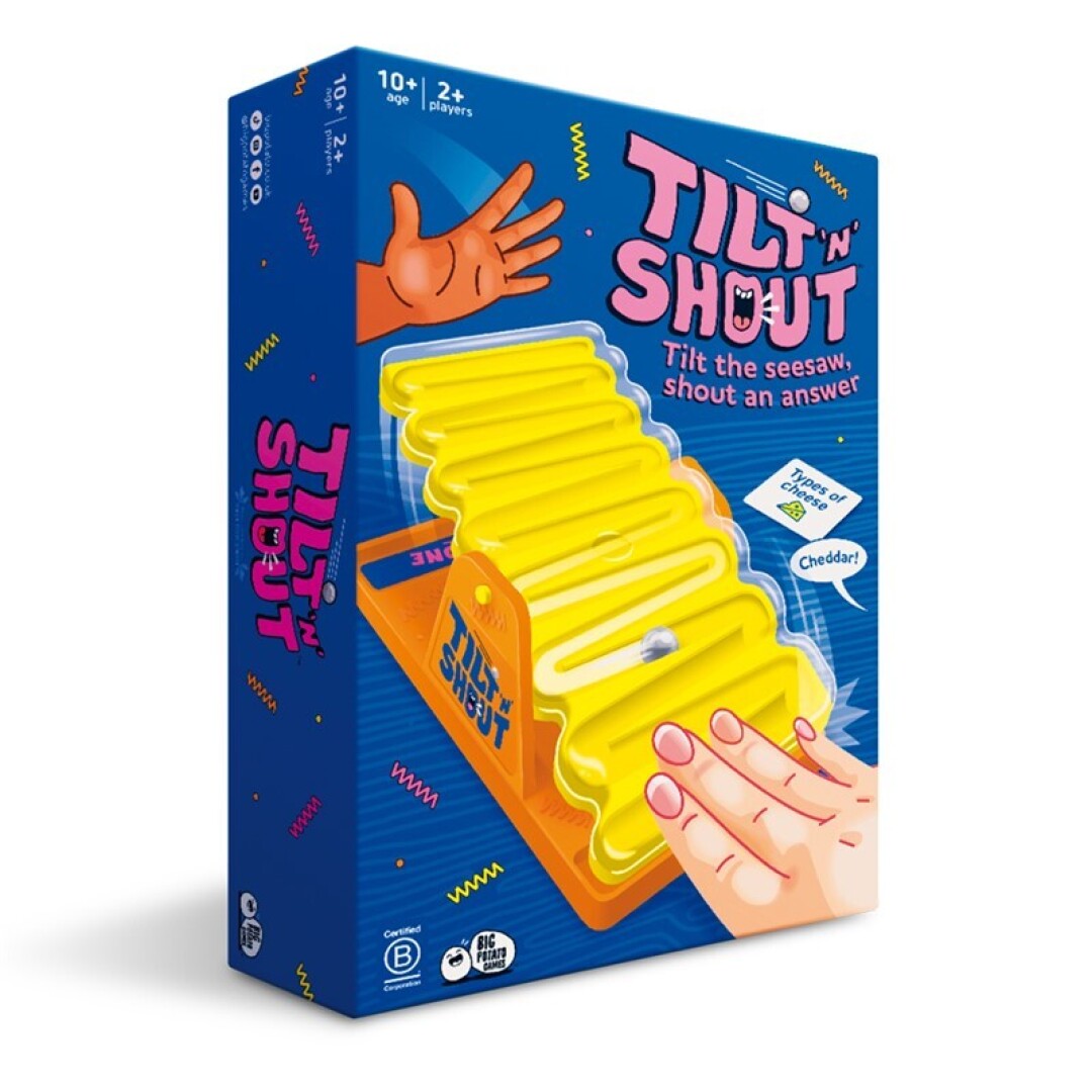 TILT´N´SHOUT - Juego de mesa Party - Mercurio - 10+ años - +2 jugadores