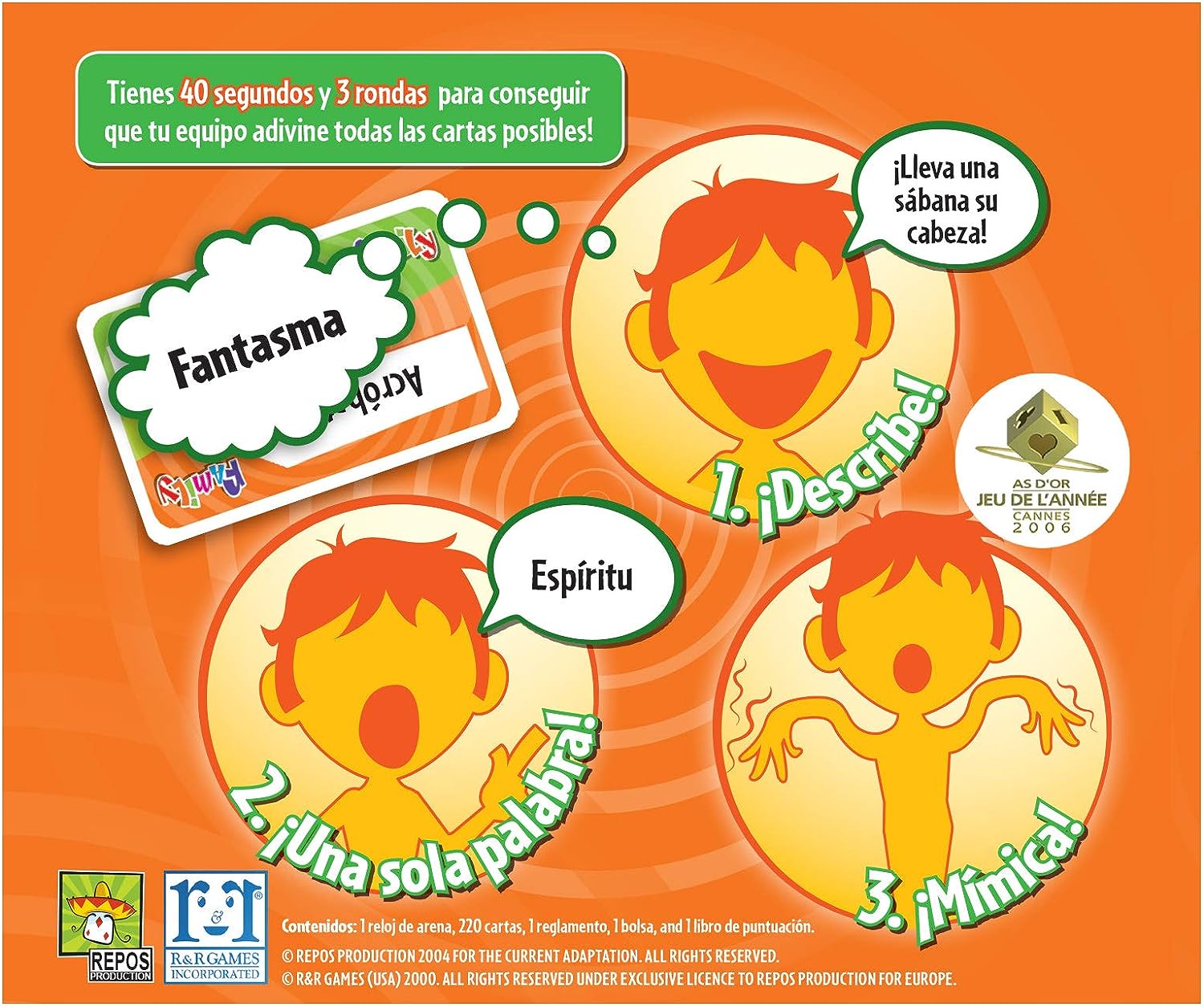 Time's Up! Family 2 - Juego de mesa - Asmodee - Desde 8 años