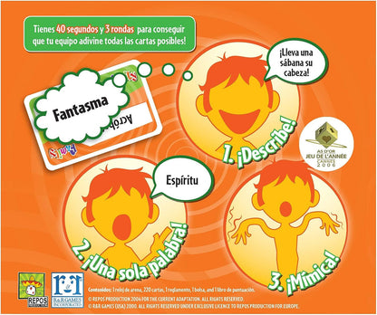 Time's Up! Family 2 - Juego de mesa - Asmodee - Desde 8 años