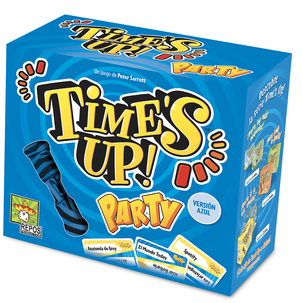 Time's Up! Party 2 Versión azul - Juego de mesa - Asmodee - Desde 8 años