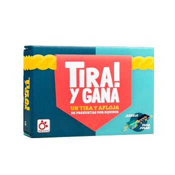Tira y Gana - Juego de mesa Party - Mercurio - 12+ años - 2 a 20 jugadores
