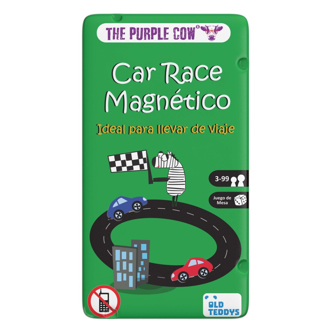 TO GO - Car Race - Juego de mesa - The Purple Cow - 2-4 jugadores - 3+ años - 10 min