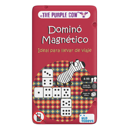 TO GO - Domino Magnético - Juego de mesa - The Purple Cow - 2-4 jugadores - 4+ años - 10 min