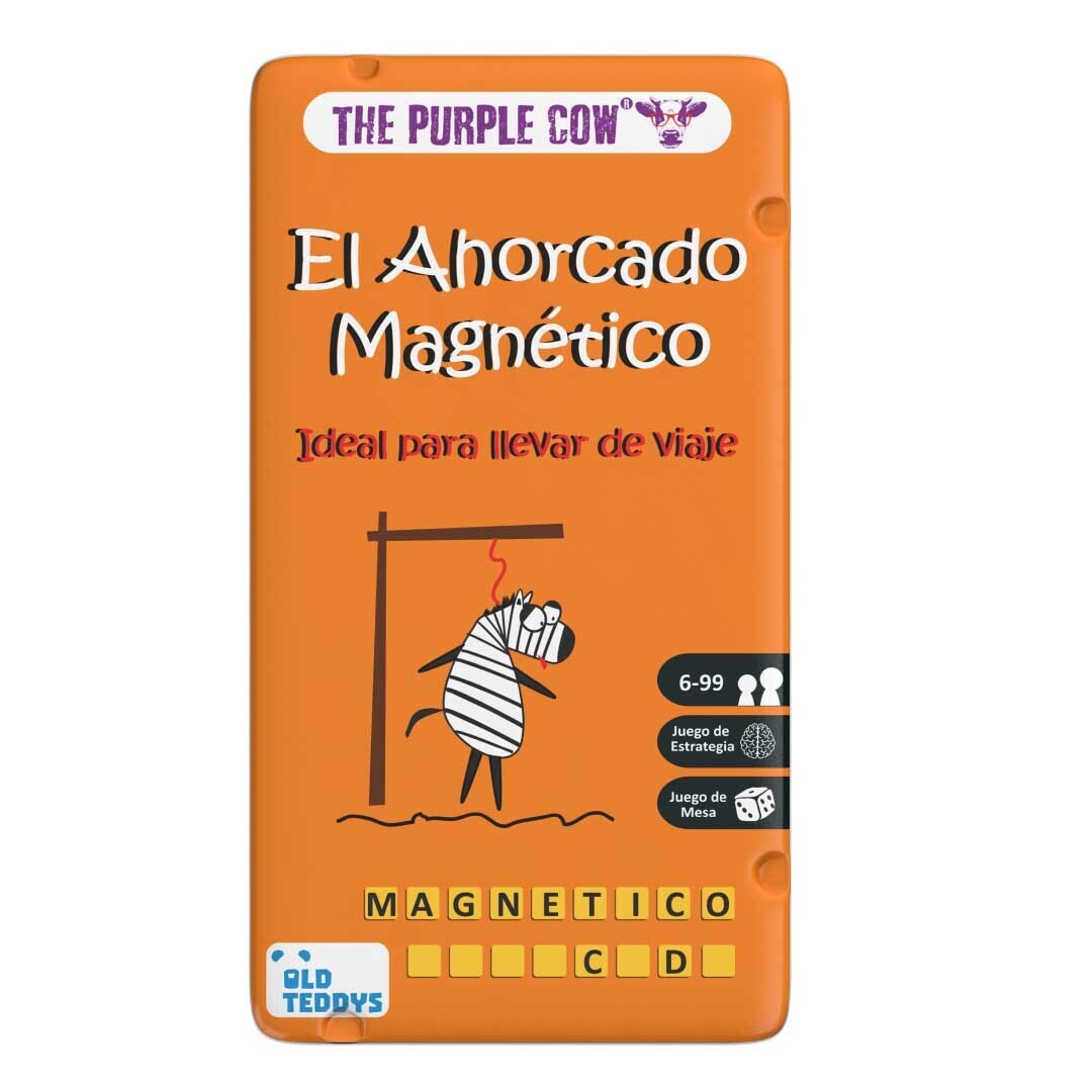 TO GO - El Ahorcado Magnético - Juego de mesa - The Purple Cow - 2 jugadores - 6+ años - 10-15 min