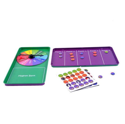 TO GO - Lettergories - Juego de mesa - The Purple Cow - 2 jugadores - 6+ años - 10 min
