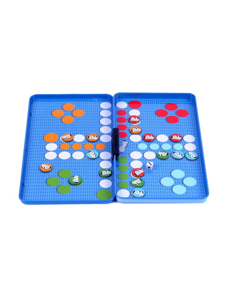 TO GO - Parchís Magnético - Juego de mesa - The Purple Cow - 2-4 jugadores - 4+ años - 10 min