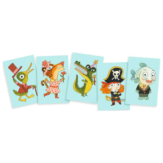 Toktooyou - Juego de cartas de imitación - Djeco - 3 a 8 jugadores  +6 anos