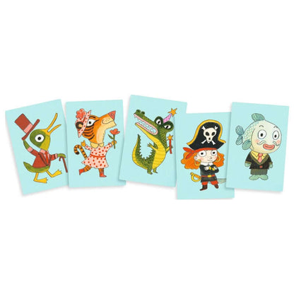 Toktooyou - Juego de cartas de imitación - Djeco - 3 a 8 jugadores +6 anos