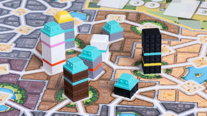Tower Up - Juego de mesa tablero - Tranjis - Desde 8 años + de 2 a 8 jugadores