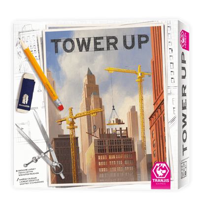 Tower Up - Juego de mesa tablero - Tranjis - Desde 8 años + de 2 a 8 jugadores